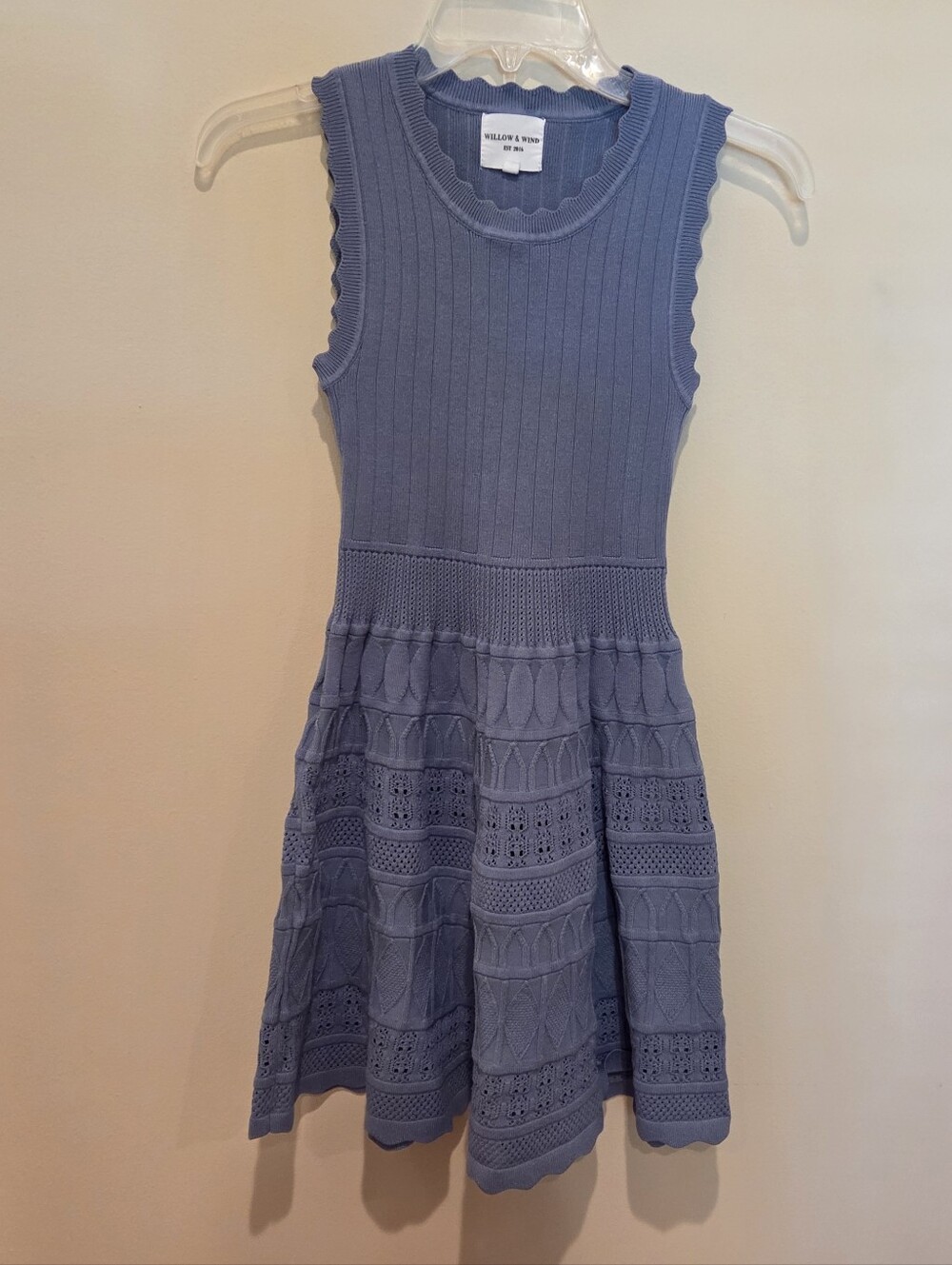 Light Blue Skater Dress